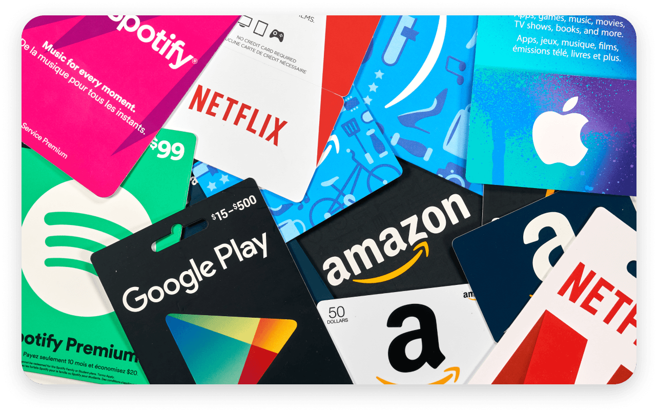 gift cards