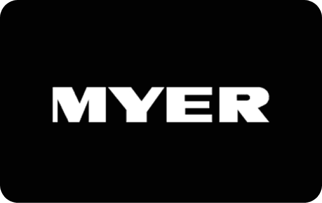 myer gift card